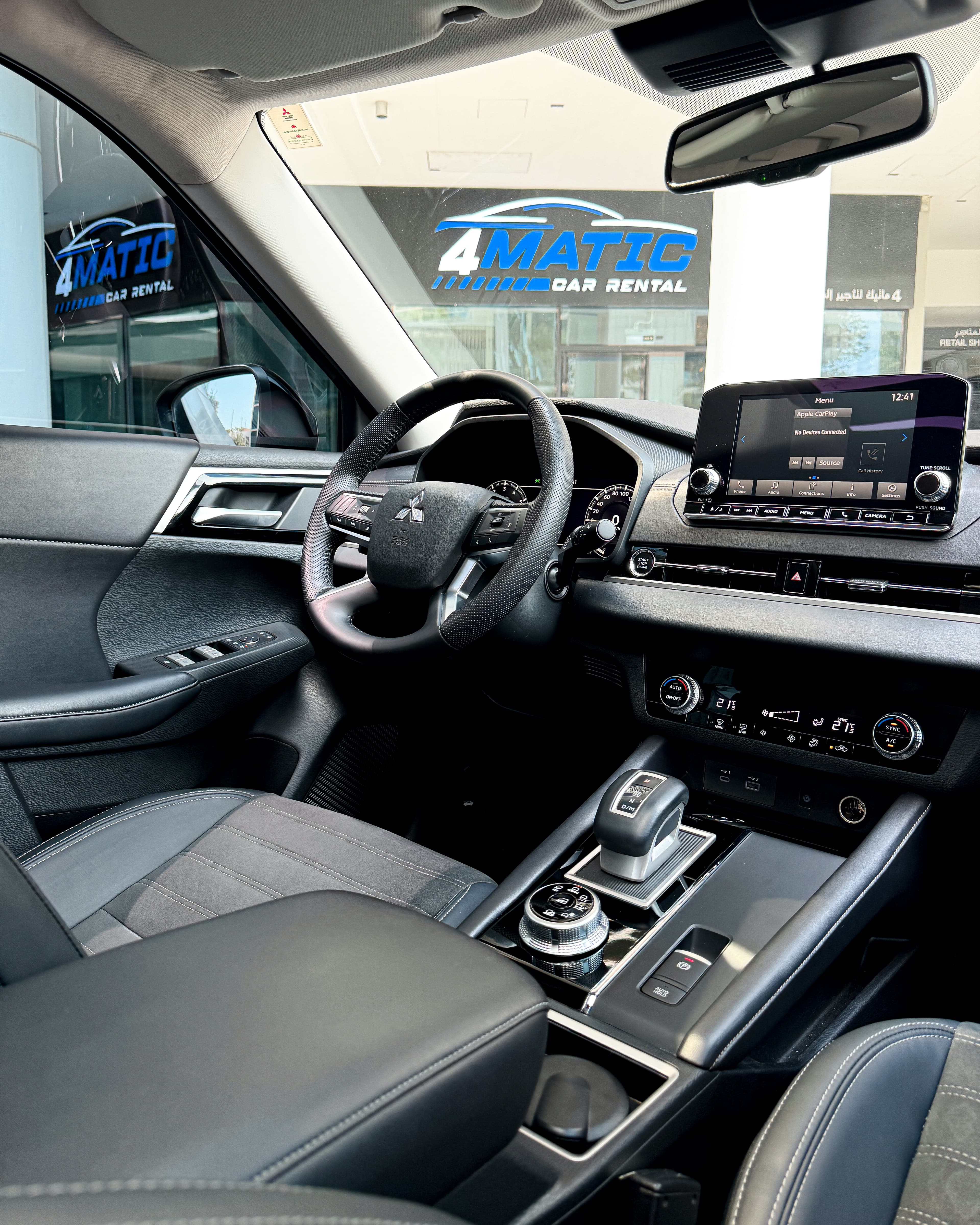 Rent Mitsubishi Outlander - Family SUV Elegance 2024 in Dubai for rent in Dubai — Mitsubishi