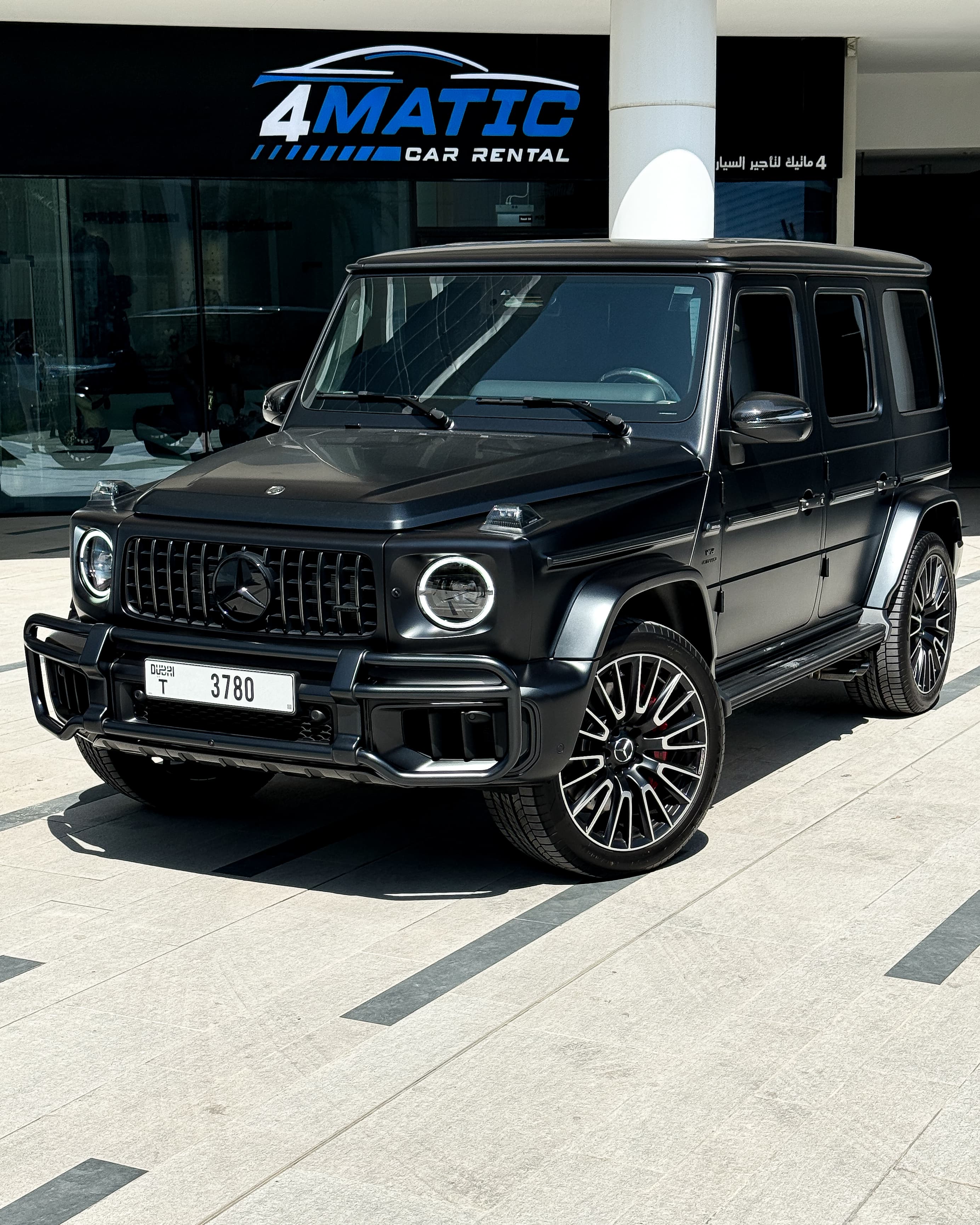 Rent Mercedes AMG G63 Matte Black 2025 in Dubai for rent in Dubai — Mercedes-Benz