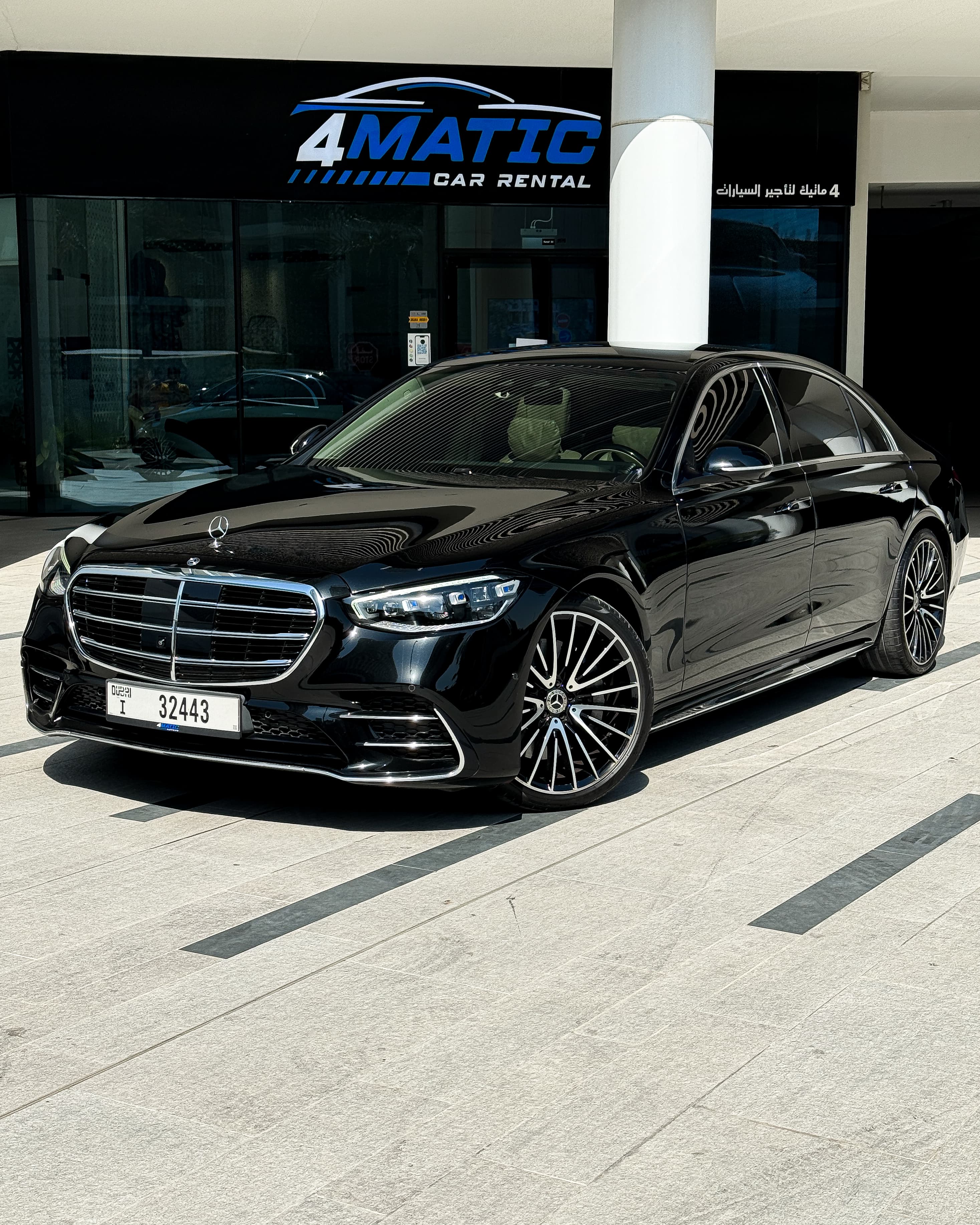 Rent Mercedes S500 Black 2022 in Dubai for rent in Dubai — Mercedes-Benz