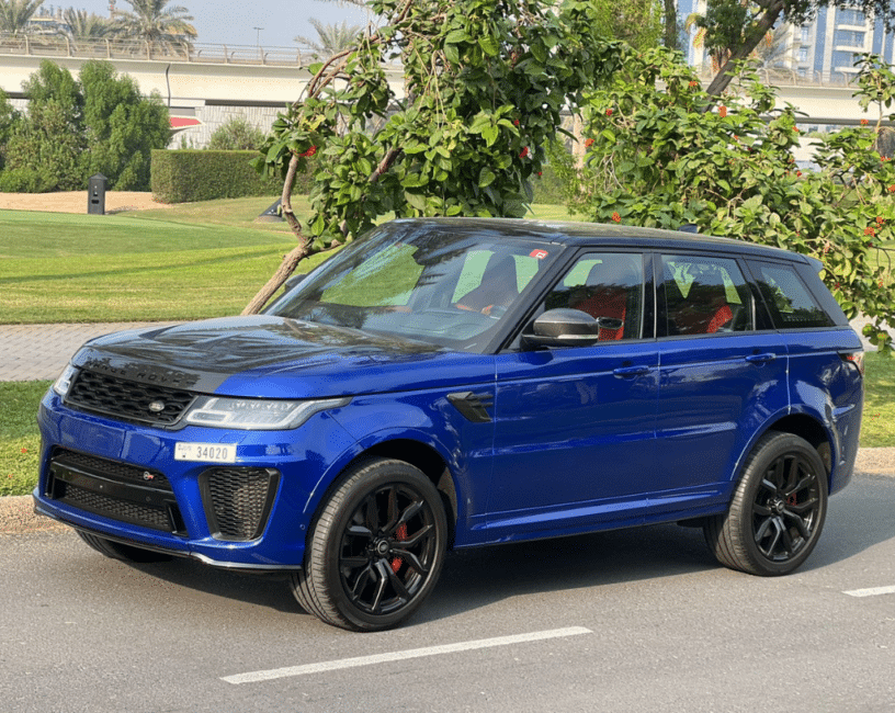 Rent Land Rover Range Rover Sport SVR 2020