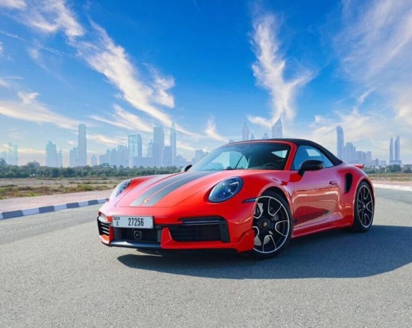 Rent Porsche 911 Turbo S Convertible 2021