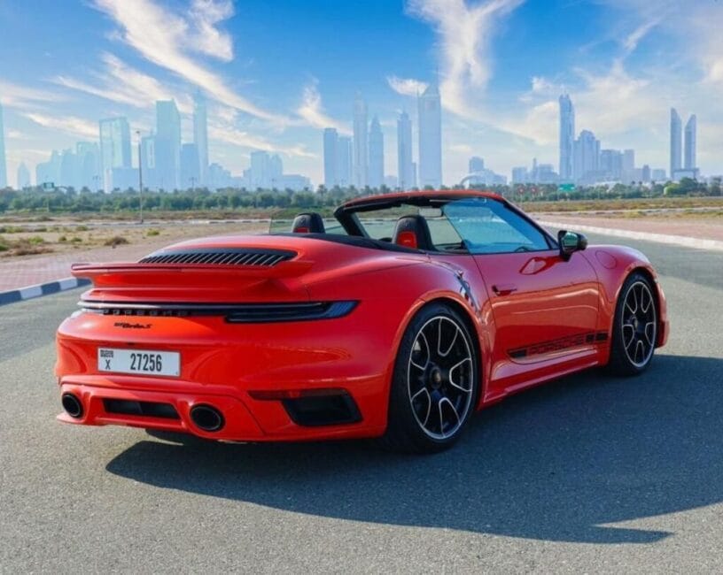 Rent Porsche 911 Turbo S Convertible 2021